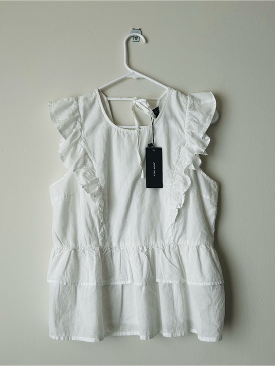 Vero Moda Tops - Vero Moda White Lightweight Blouse